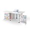 DreamStation Deluxe Sewing Cabinet with Electric Lift, Folding Craft Storage Table, Pegboard Doors, Drawers & Rolling Organizer for Quilting, Scrapbooking & Home Organization